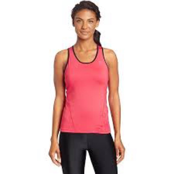 Brooks Running Pink Rouge Epiphany Support Tank II Built in Bra Racerback Small - Picture 1 of 3